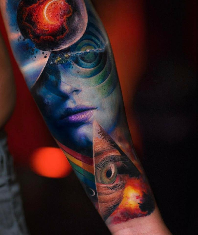 45 Mesmerizing Surreal Tattoos That Are Wonderful - Gravetics