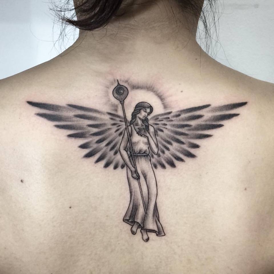 50 Amazing Angel Tattoo Designs That Come With Powerful Meanings