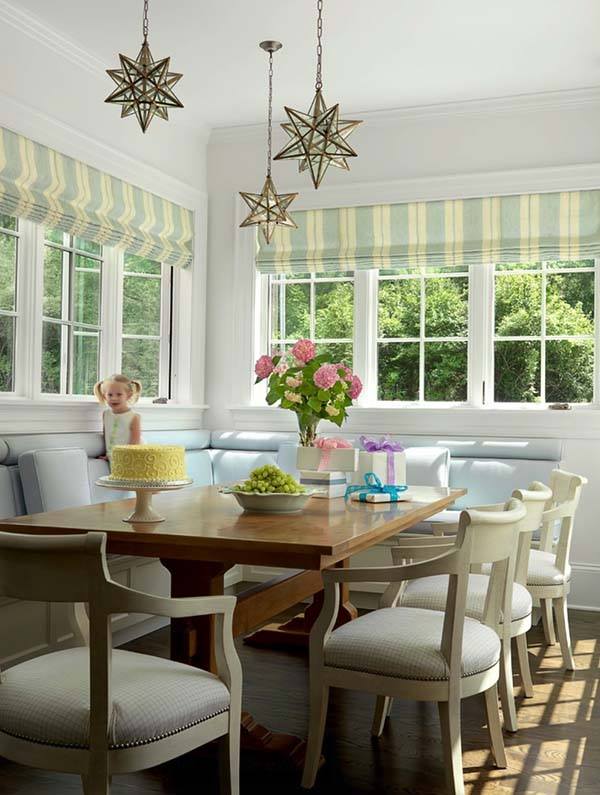 Appealing Breakfast Nook Space To Make Your Morning Beautiful