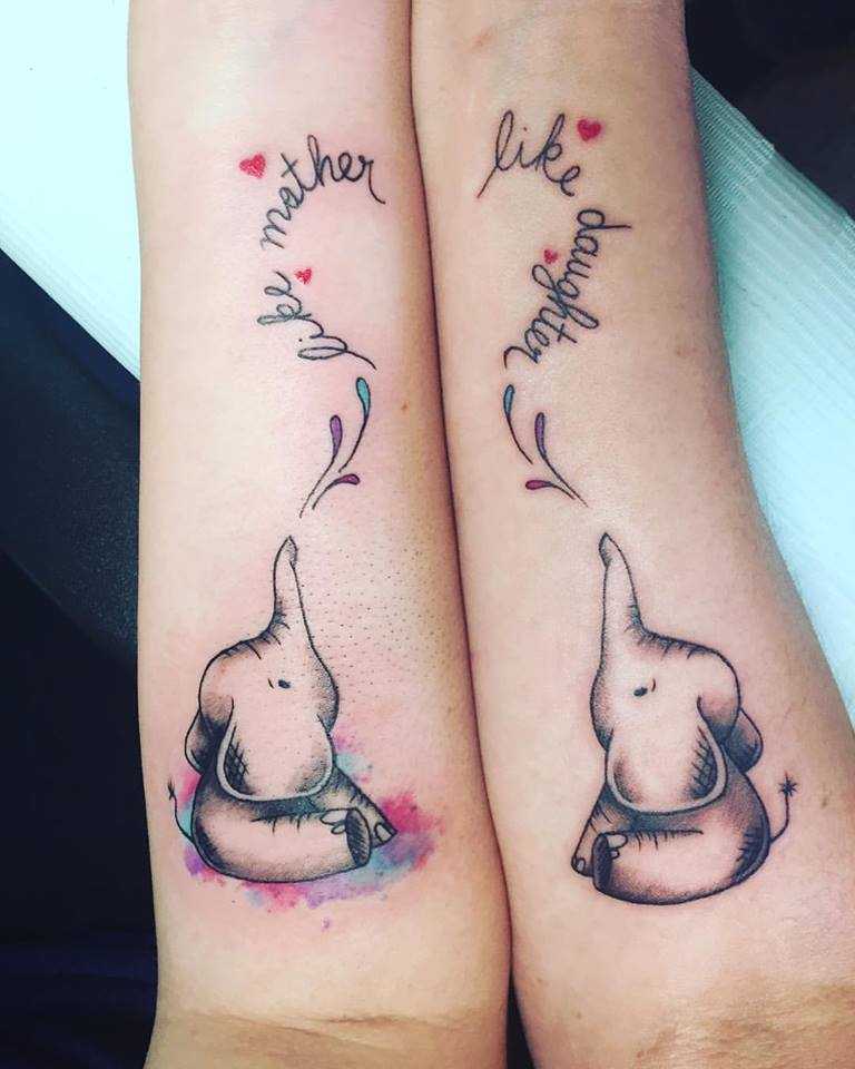 51 Extremely Adorable Mother-Daughter Tattoos to Let Your Mother Know