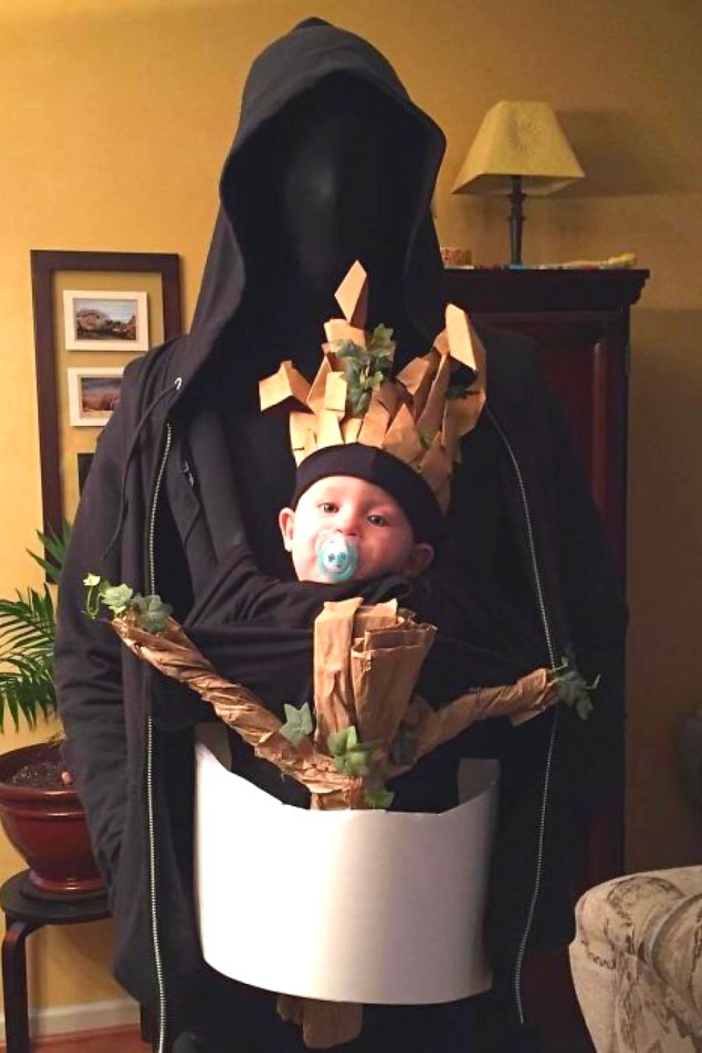 Baby Groot Halloween Costume.