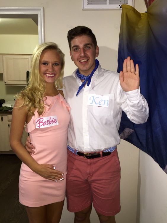 60+ Halloween Couple Costume Ideas - Perfect for Any Spooky Duo! 13 Barbie and Ken costume