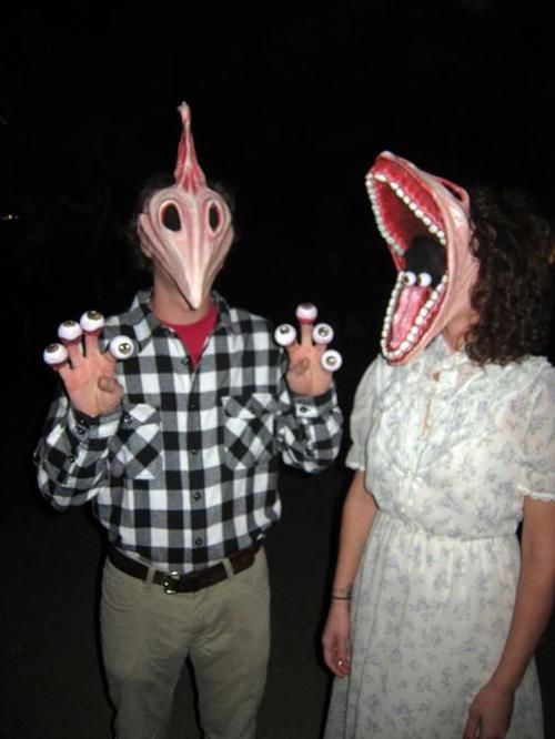 Beetlejuice couple Halloween costume idea