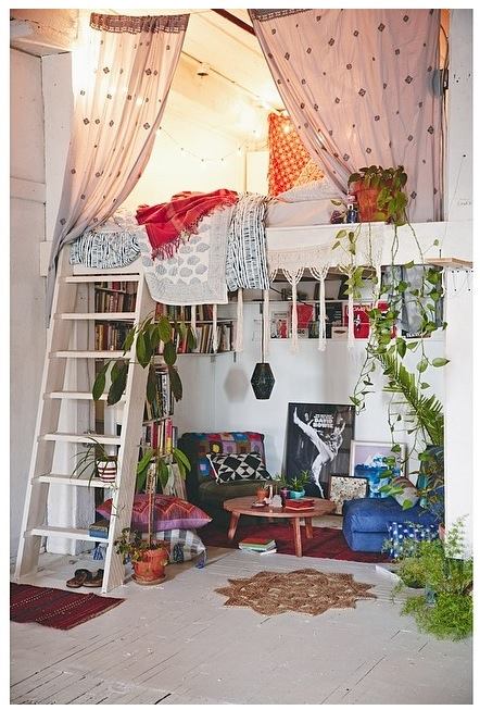 45 Creative Ideas for Designing Your Small Studio Apartment 11 Boho Style Studio Apartment Design