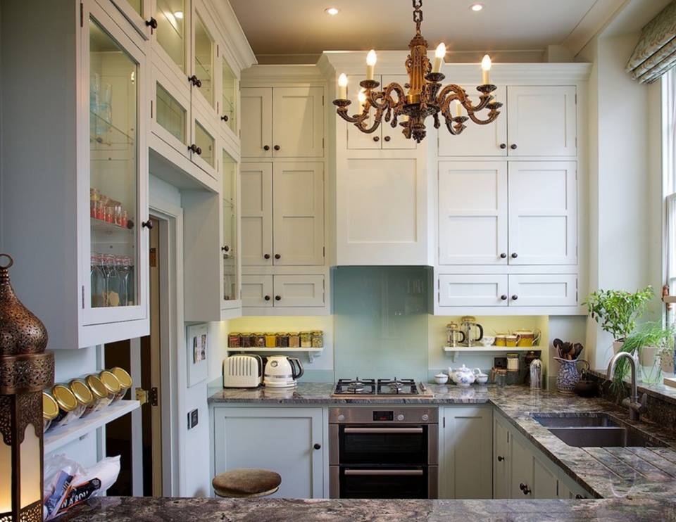 Cabinets In Tiny Kitchen For Space Storage