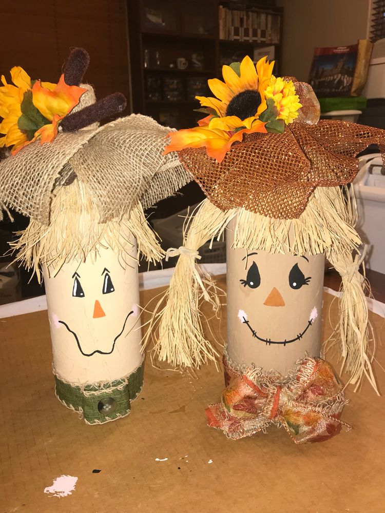 Cute Scarecrow Craft