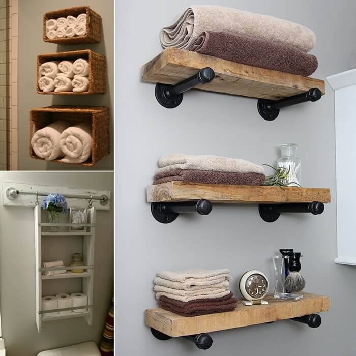 DIY Bathroom Shelving Ideas That Can Boost Storage