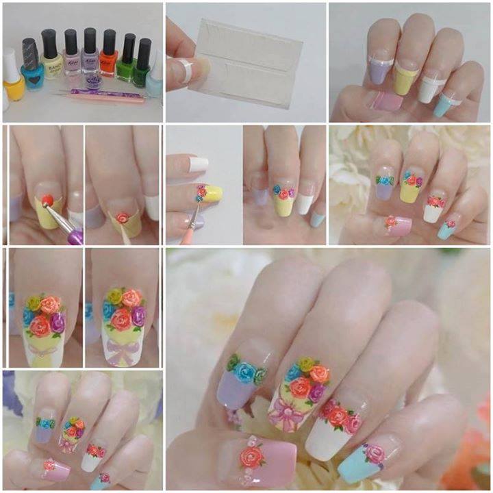 40 Easy To Do Spring Nail Art Tutorials That Are As Easy As A Cakewalk