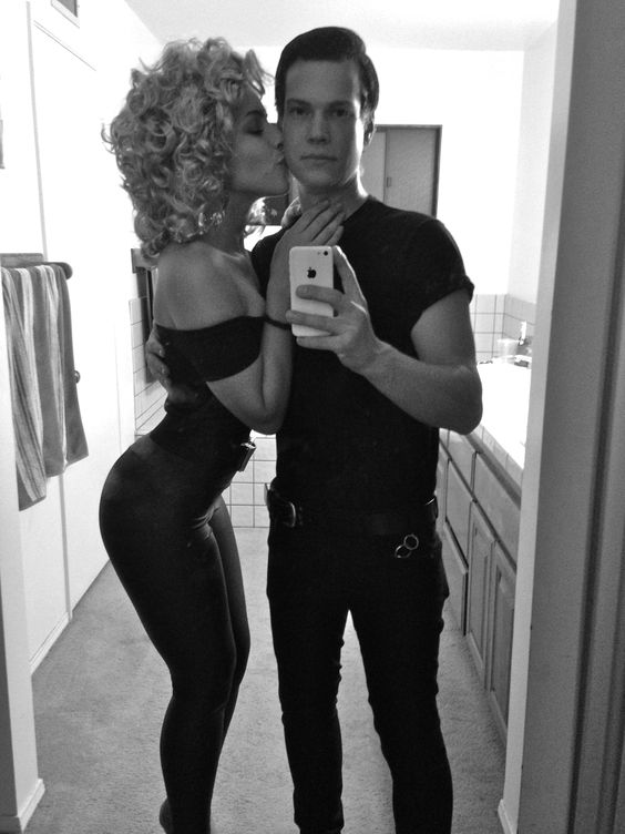 60+ Halloween Couple Costume Ideas - Perfect for Any Spooky Duo! 33 Danny & Sandy