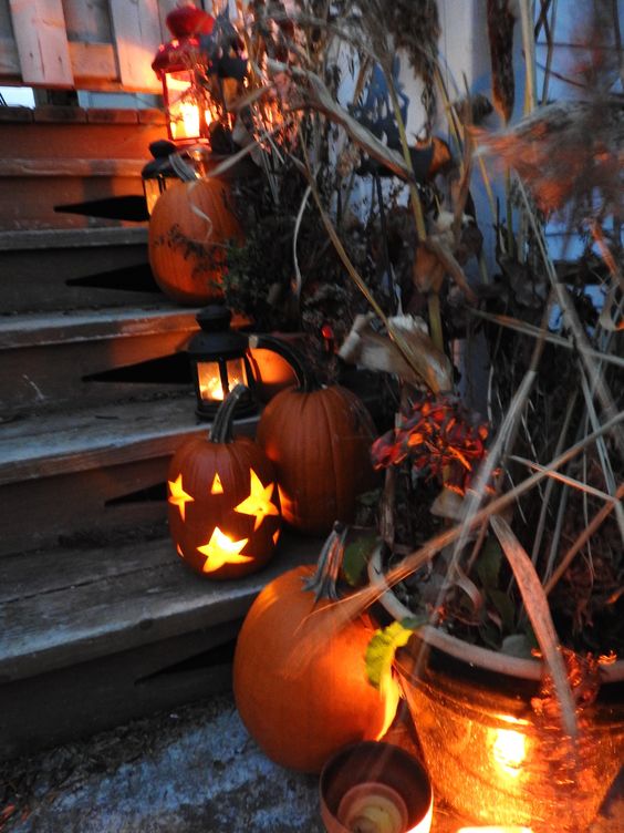 DIY Rustic Halloween Decoration