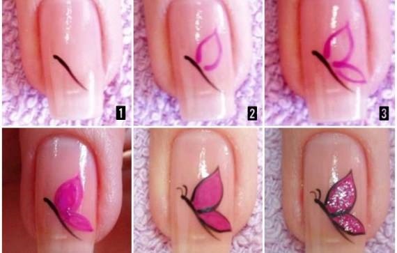 Easy Pink Butterfly Tutorial