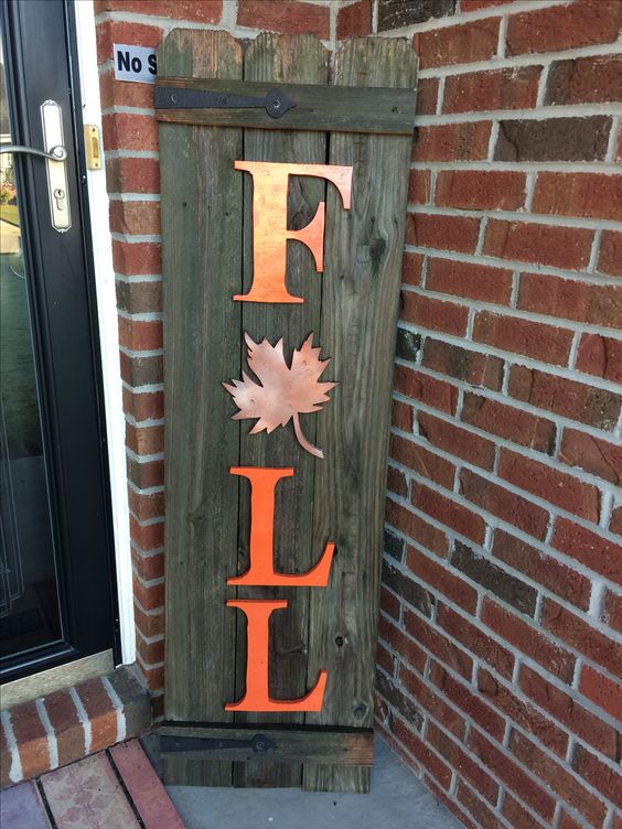 DIY Rustic Halloween Decoration