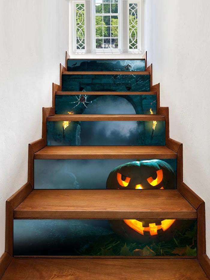 Halloween Stone Door.