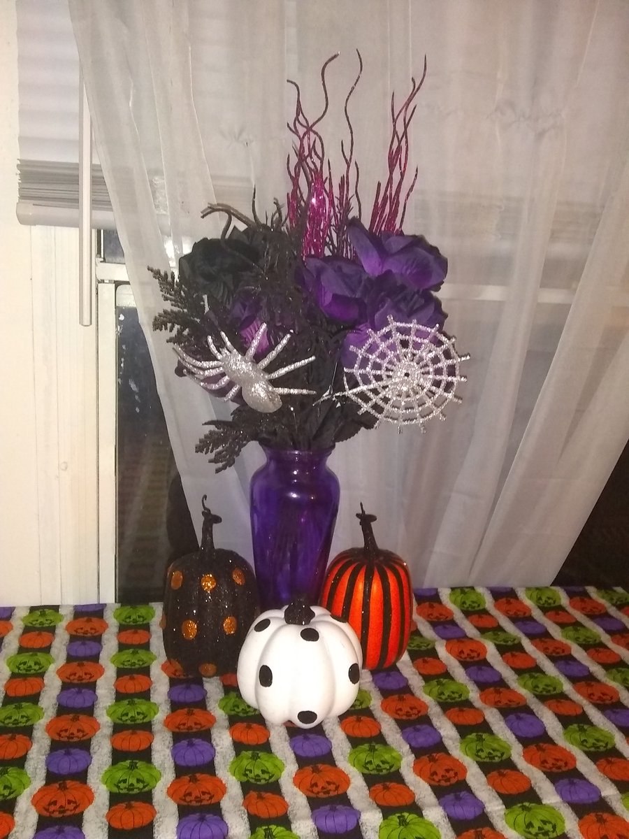 Halloween decor...Dollar tree has some good stuff this year.