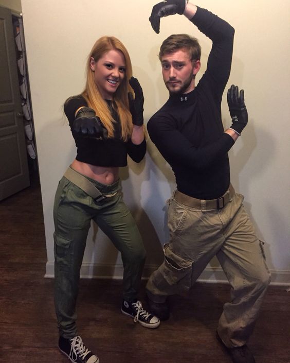 Kim Possible and Ron Stoppable Costume
