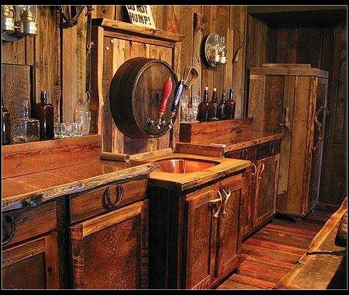 Lovely Rustic Bathroom Design