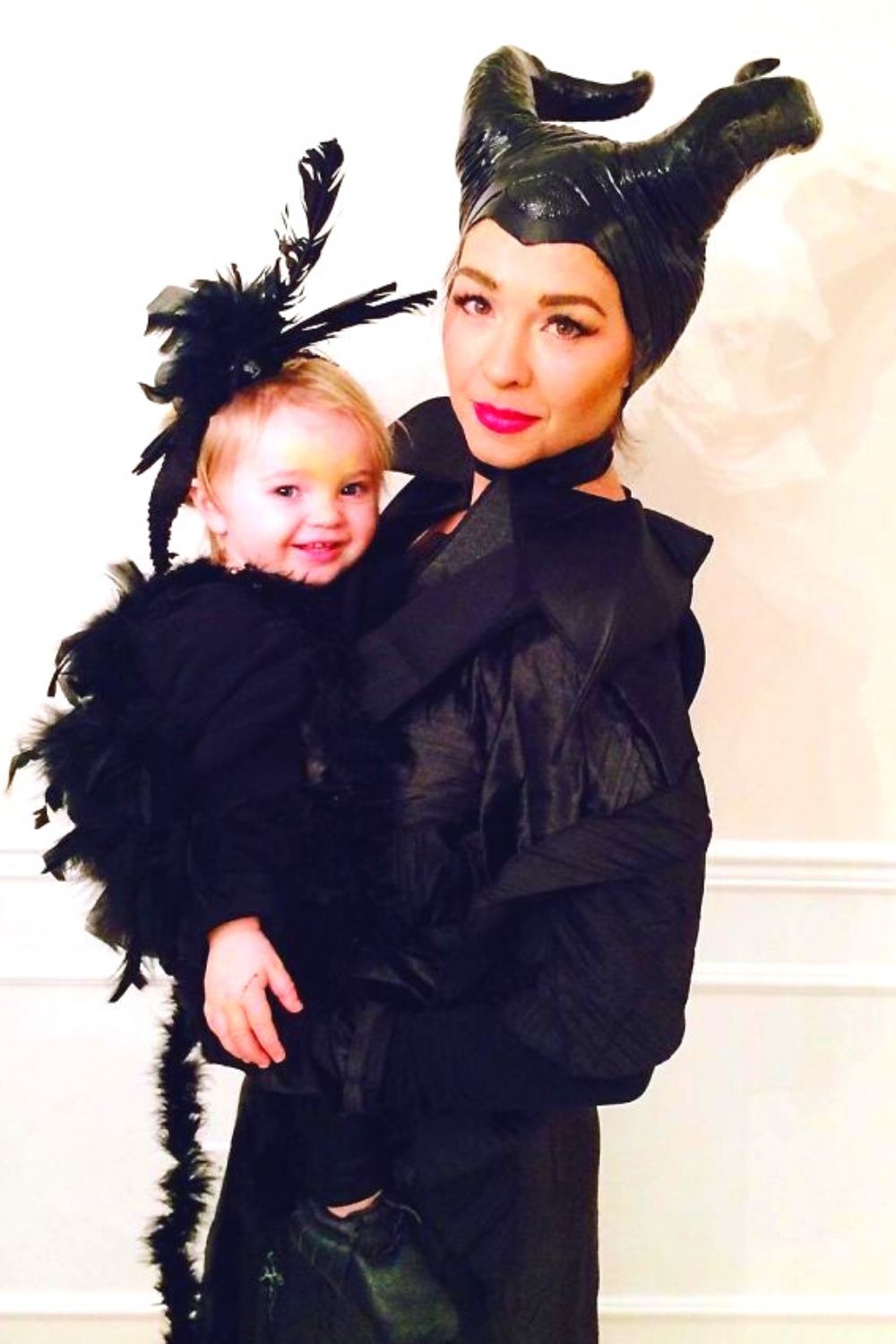 Maleficent And Her Raven Halloween Costume.