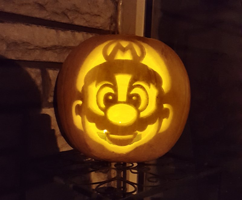 Mario Pumpkin.