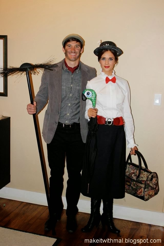 Mary Poppins and Bert Costume from Make It With Mal