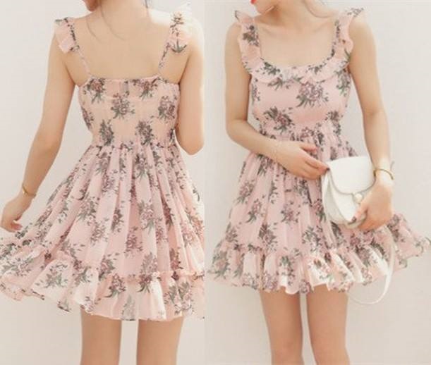 Mind Blowing Floral Pink Pastel Summer Outfit