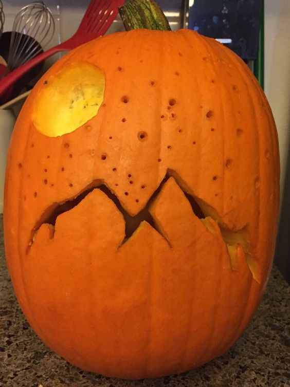 Interesting Pumpkin Carving