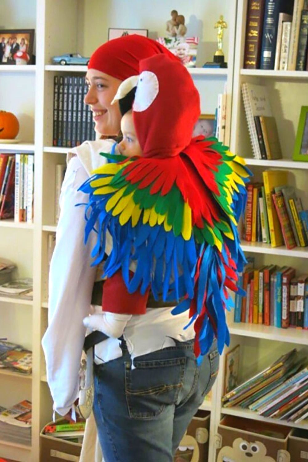 Pirate And Parrot Halloween Costume.