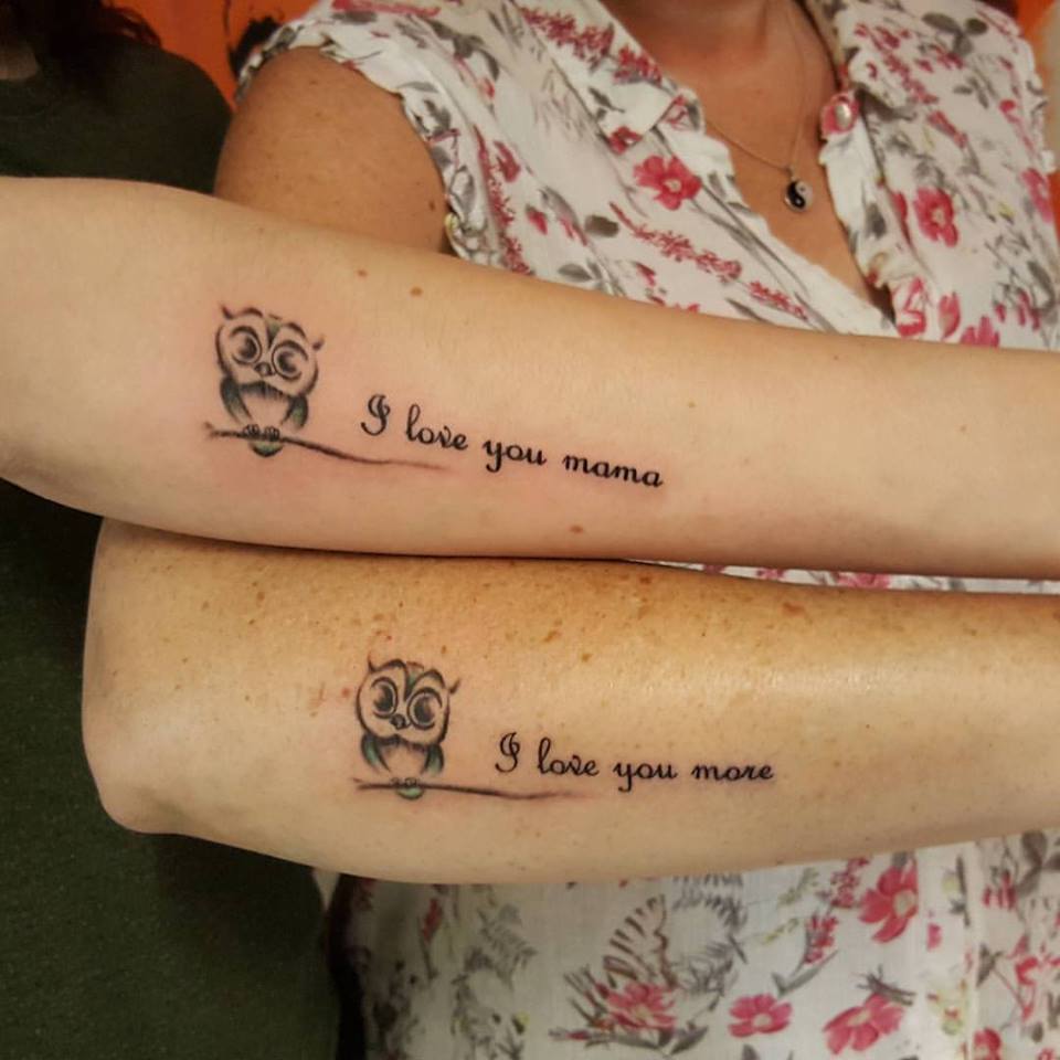 51 Adorable Mother-Daughter Tattoos to Let Your Mother How Much You Love - Gravetics