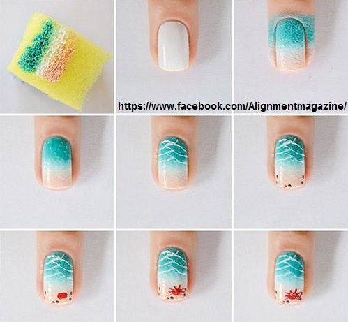 Sea Nails For Spring