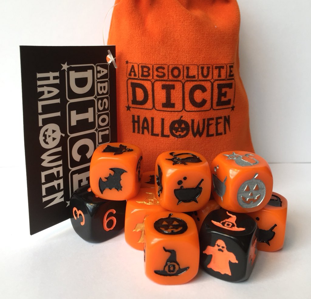 Spooktastic Absolute Dice Halloween games.