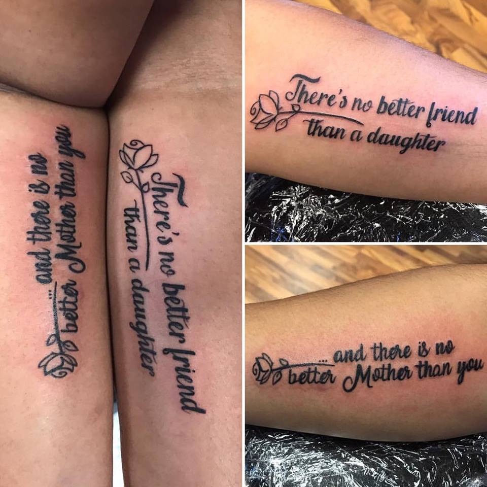 51 Adorable Mother-Daughter Tattoos to Let Your Mother How Much You