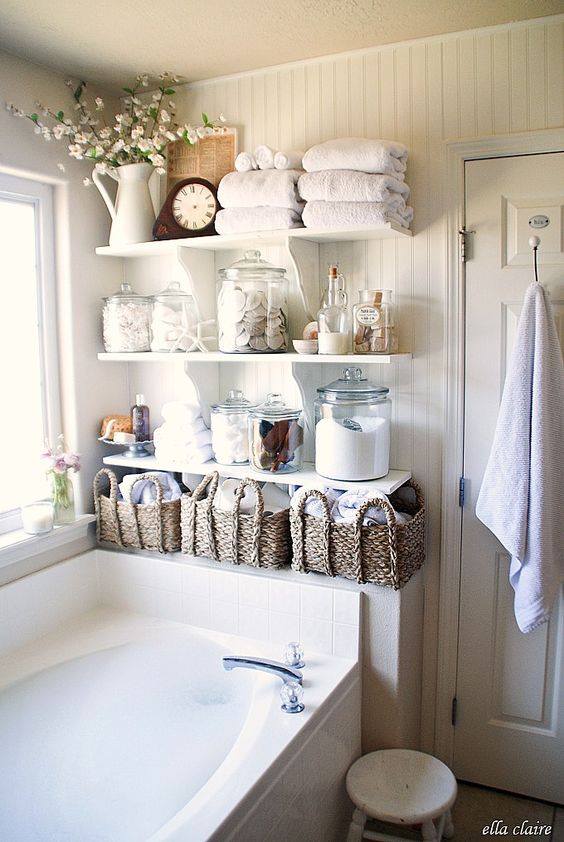 What do you think of this storage solution in a bathroom
