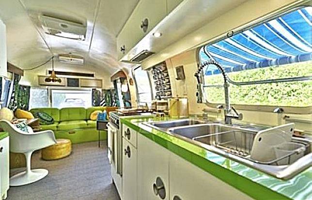 A classic Airstream interior.