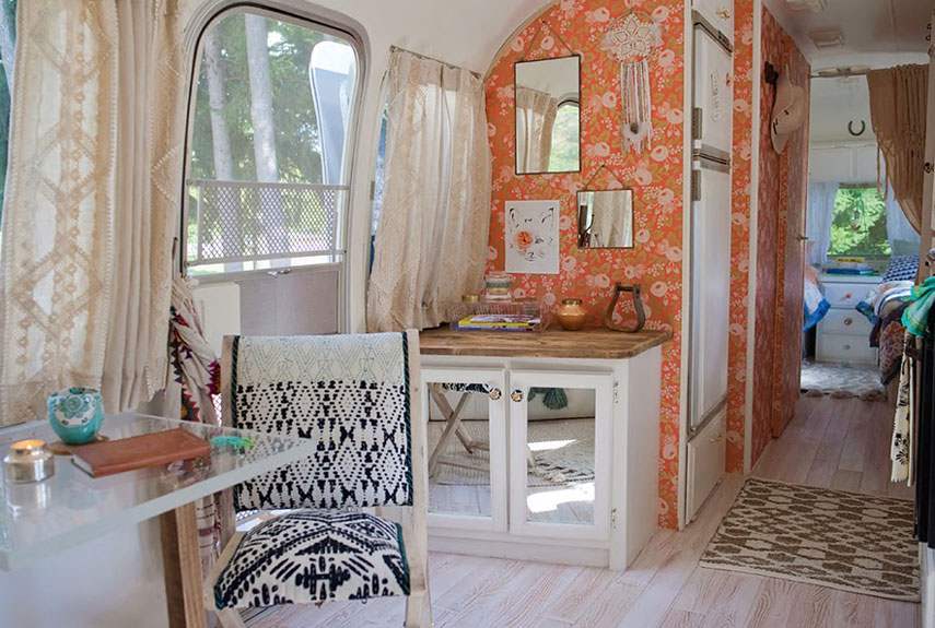 Airstream interior decor