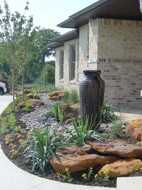An eye-catching xeriscape feature will make a perfect focal point for your front yard.