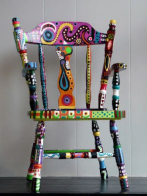 Beautiful DIY Painted Chair Designs Ideas