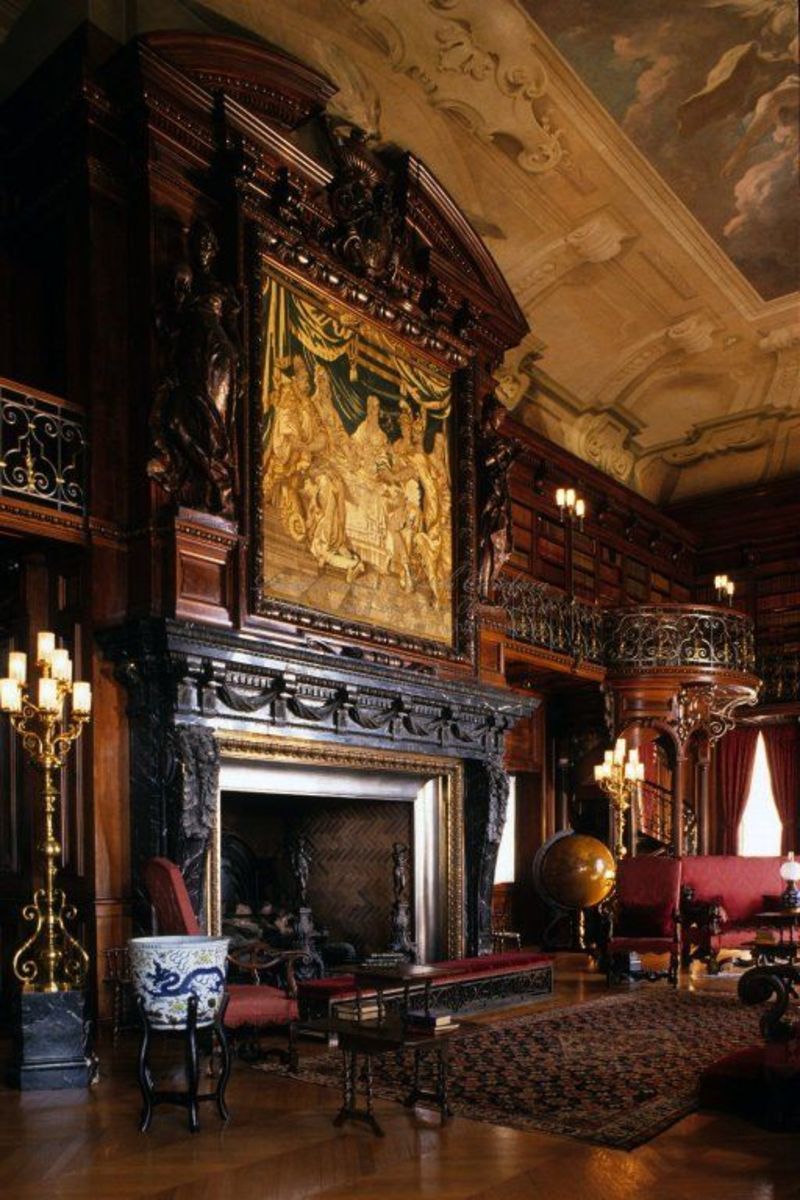 36 Dramatic Home Gothic Décor Design Ideas that Reek of Boldness 6 Biltmore house, Ashland, north Carolina