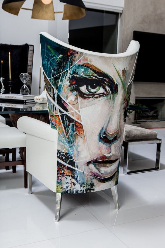 Chair design by Interior Designer Cachel Rupp from Coveted Quarters