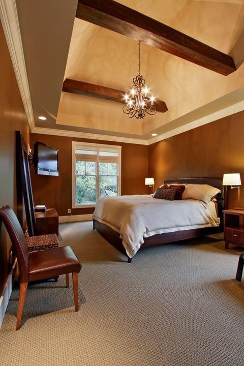 Craftsman Bedrooms Crown Molding