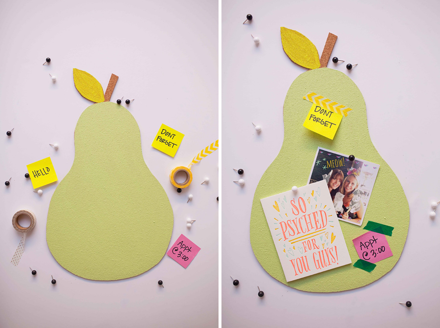 DIY Fruit Bulletin Boards