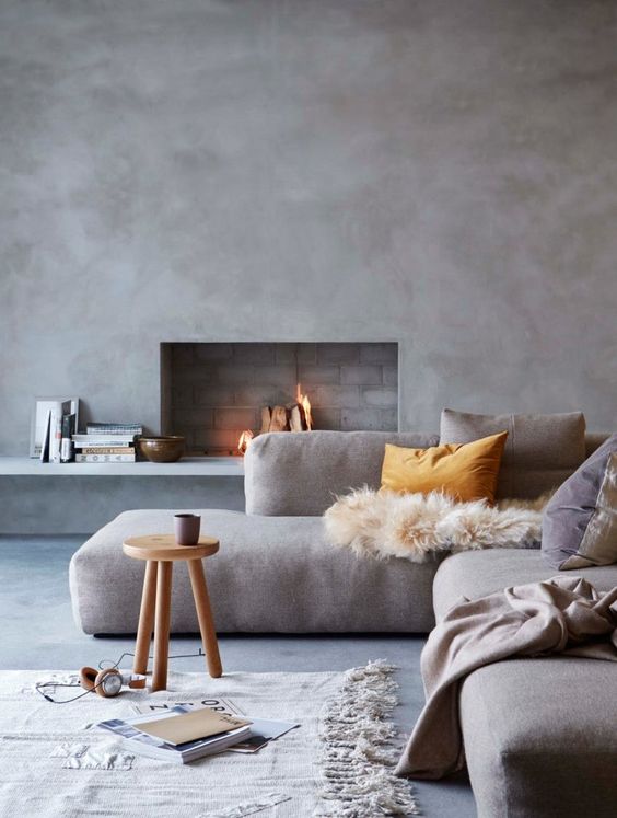 Flawlessly Incorporating Spring's Concrete Trend Concrete