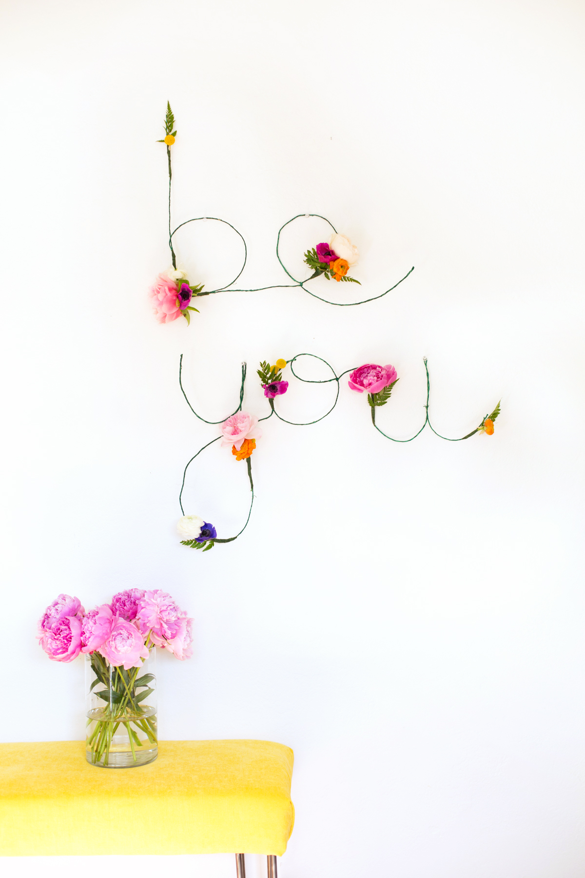 Floral Wire Quote