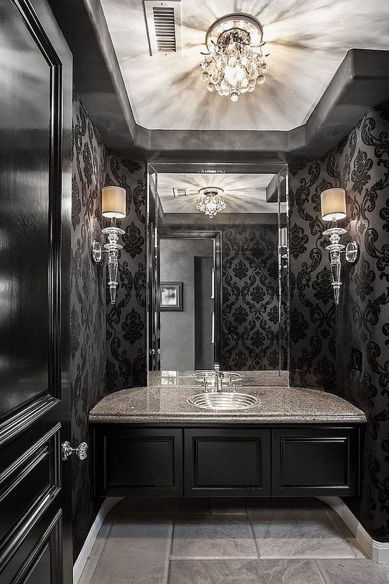 Gothic Bathrooms and Design Ideas