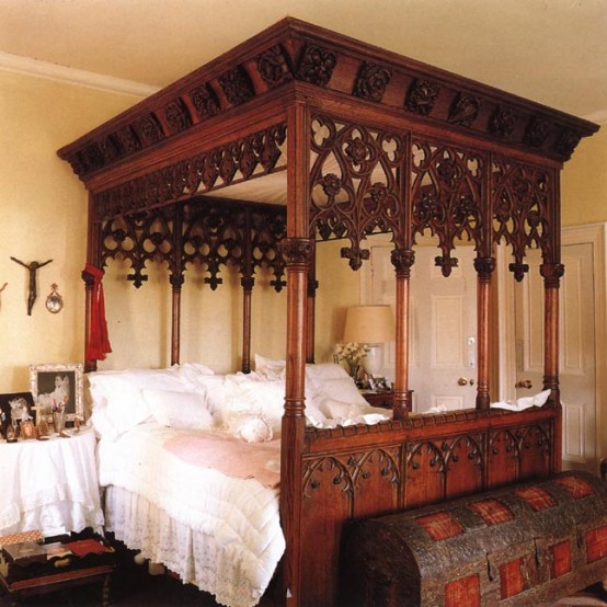Gothic bedroom designs