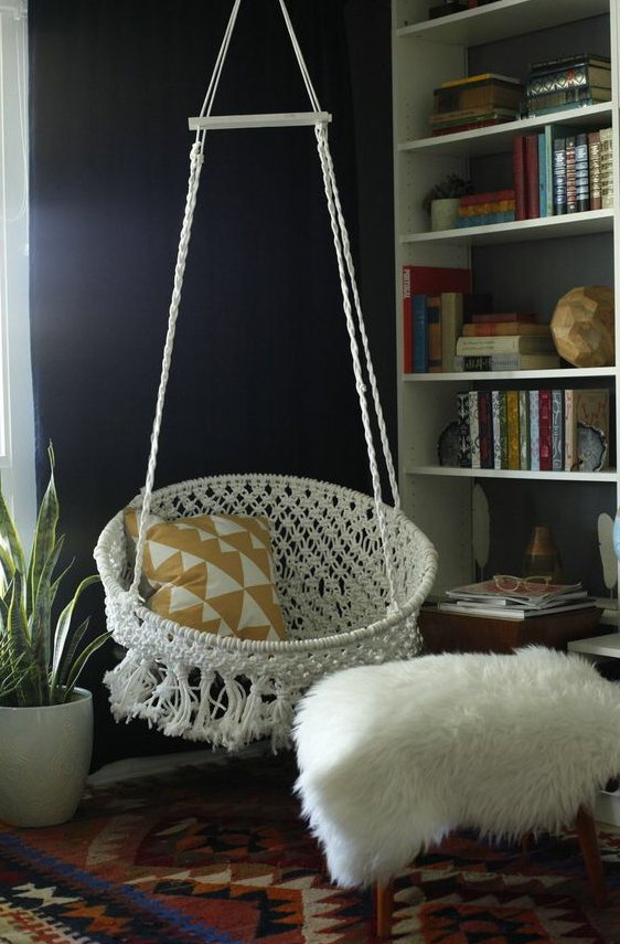 Make this DIY hanging chair