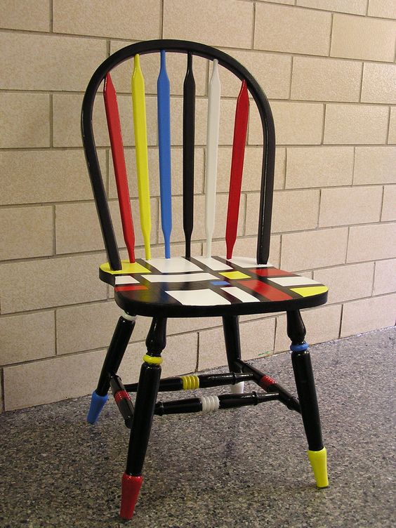 Vibrant DIY Painted Chair Design Ideas