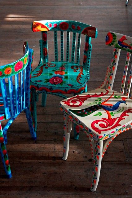 Painted Chairs