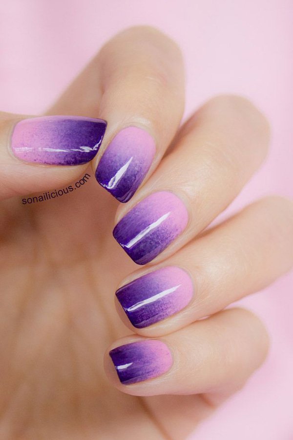 30 Phenomenal Ombre Nail Art Designs that are Simply Out of This World