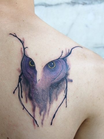 Purple Owl