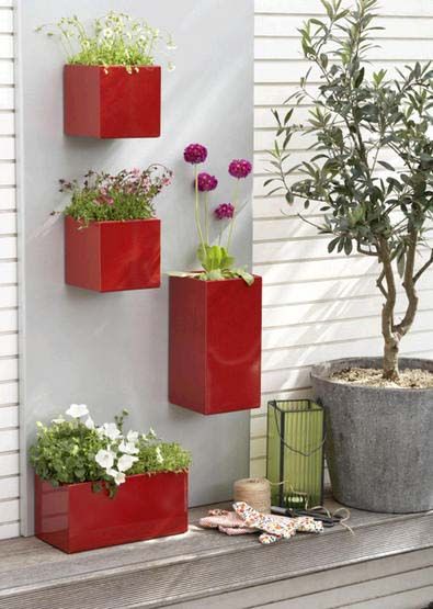 Red Box Planters