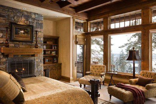 Rustic Master Bedroom Decor Idea